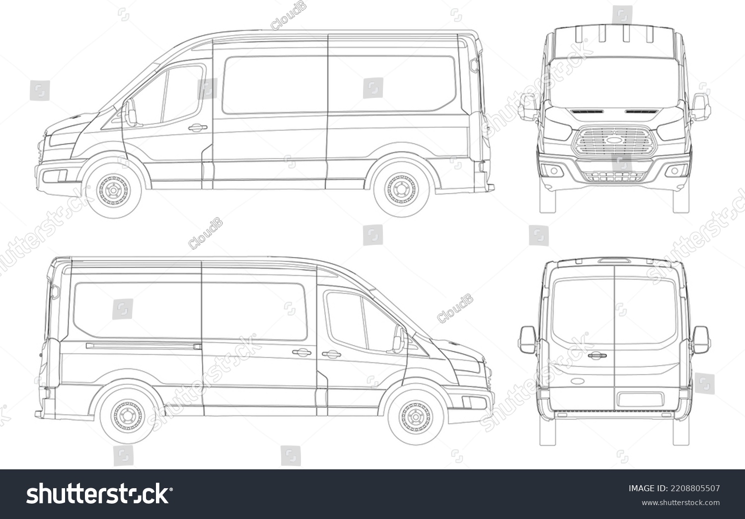 stock-vector-van-vector-template-for-car-branding-and-advertising-light-commercial-van-ford-transit-blueprint-2208805507.jpg